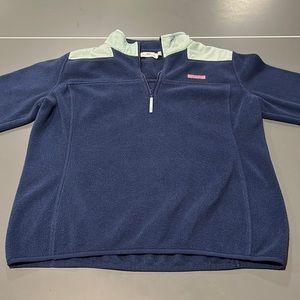 Vineyard Vines Fleece Quarter Zip